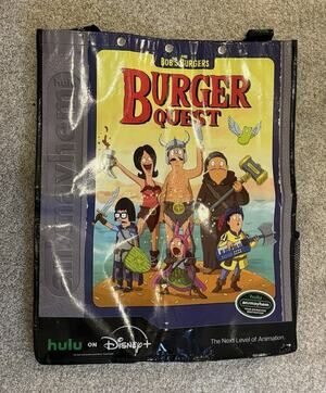 SDCC 2026 Bob’s Burgers Burger Quest Hulu Disney+ Comic Con Swag Bag